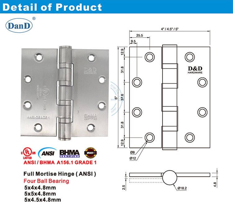 Основная дверная шарнир