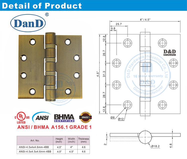 Античный бронзовый шарнир