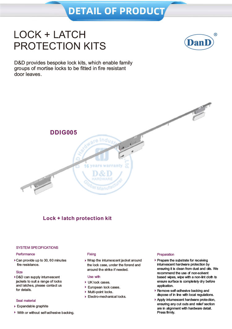 Комплекты для защиты от блокировки и защелки