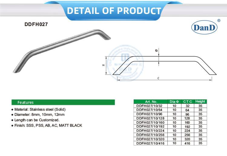 Серебряный шкаф ручки