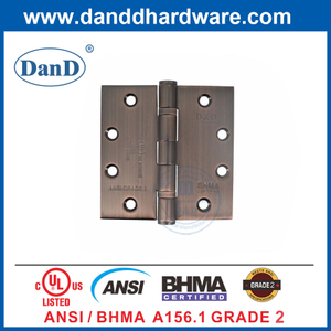 BHMA 2 класс Antique Copper Commercial Door SS Hinge-DDSS001-ANSI-2-4,5x4,5x3,4