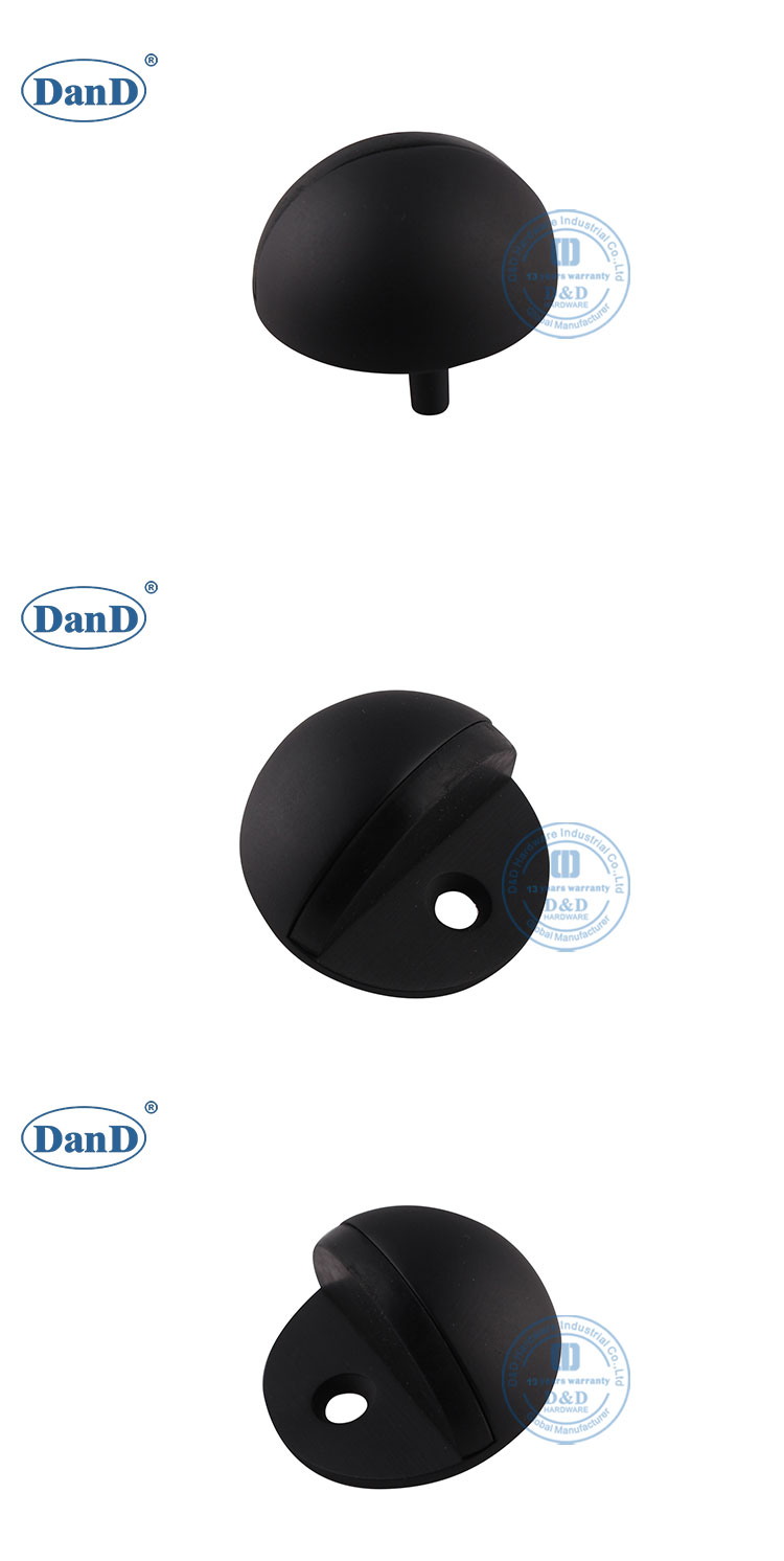 Черная дверная остановка