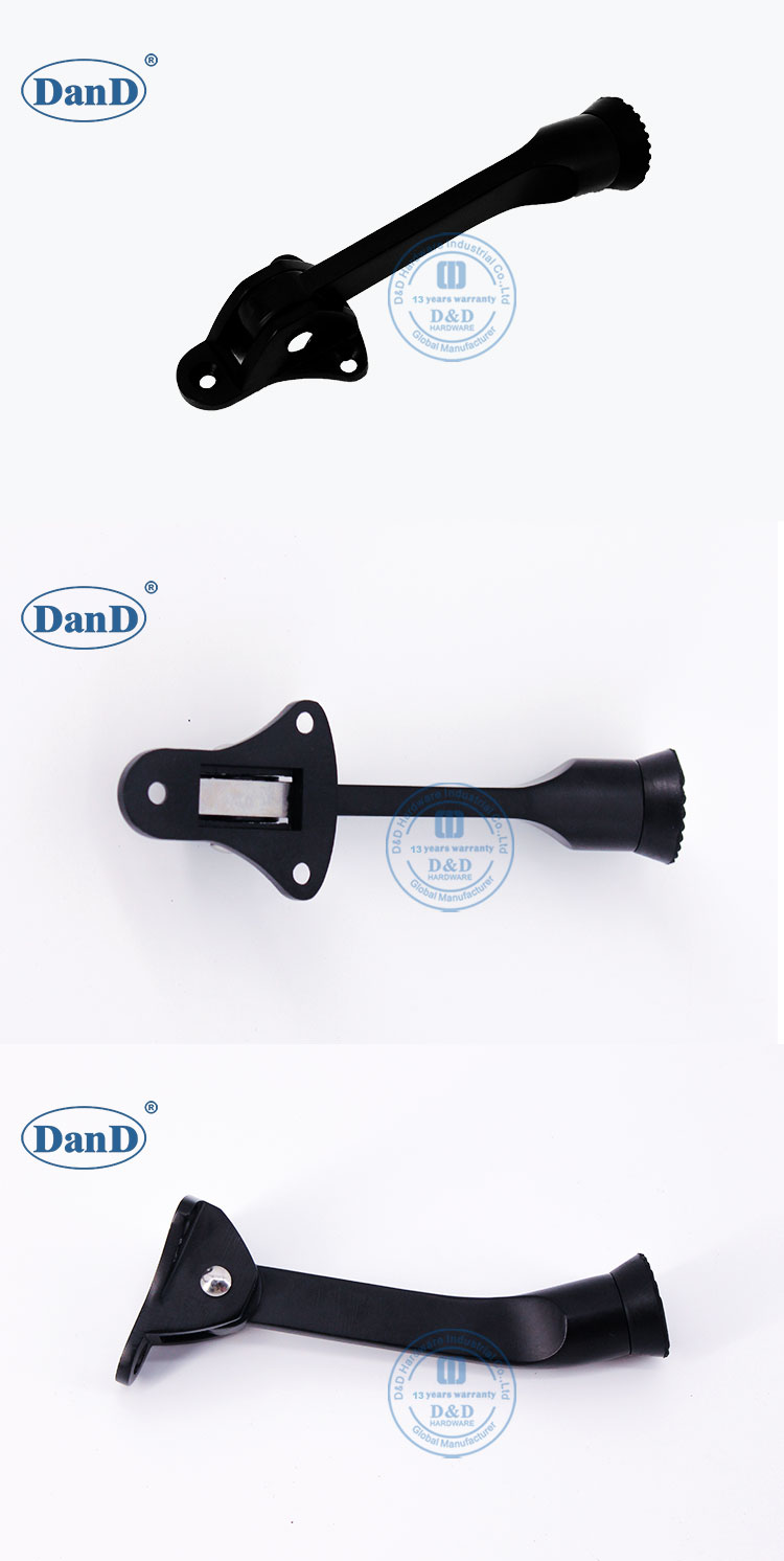 Черная дверная остановка