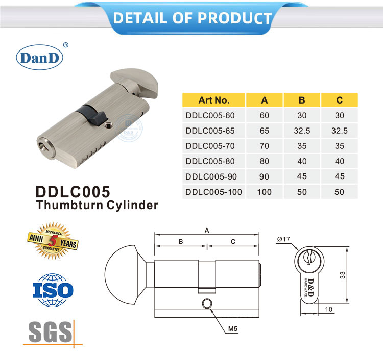 Цилиндр блокировки с эмбийтом