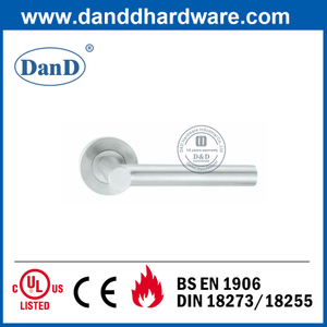 Нержавеющая сталь 304 Безопасная рычага дверной ручкой для двойной двери - DDTH017