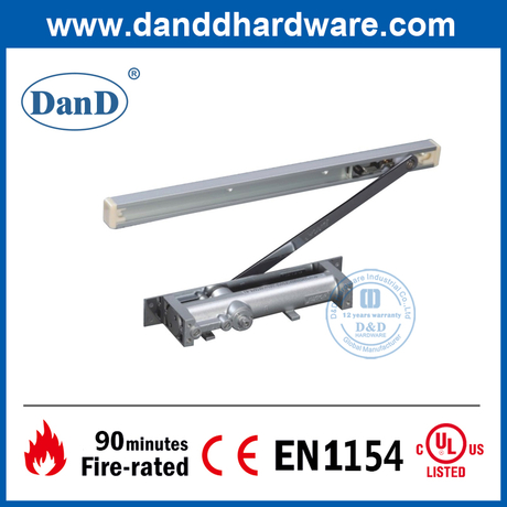 Алюминиевая пружина скрытая скользящая гидравлическая дверь ближе DDDC009