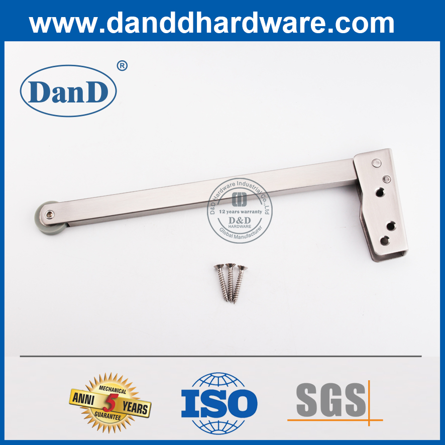 Нержавеющая сталь 304 скрытая дверная координатор для двойных дверей-DDDR003