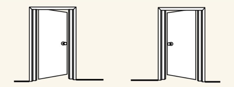 Как выбрать дверное оборудование из оборудования для левшей или правой руки и D