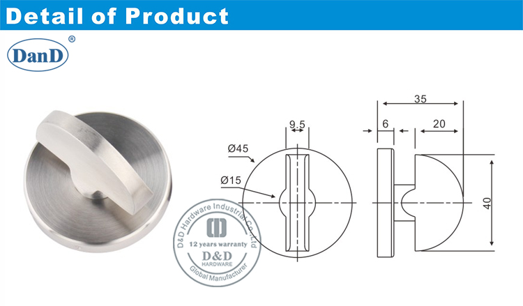 Thumbturn-D и D Оборудование