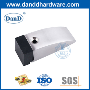 Современная серебряная дверная остановка из нержавеющей стали для наружных дверей DDDS013