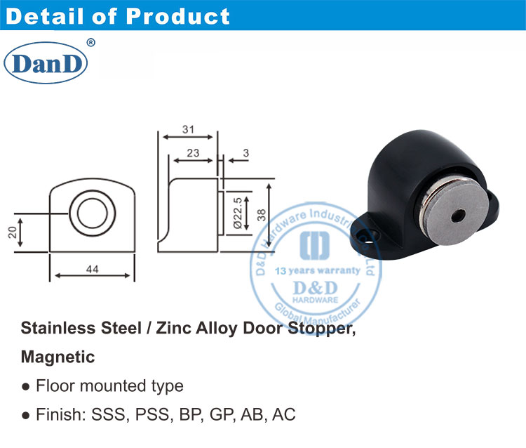 Входная дверная остановка