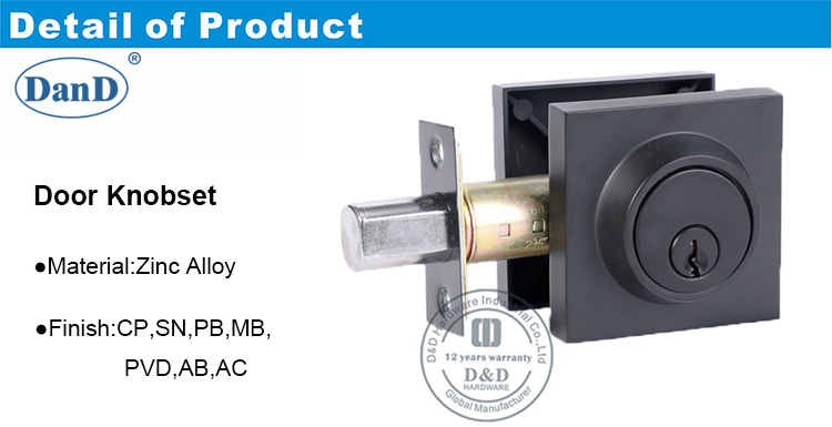 Входной трубчатый замок-DDLK031-D и D аппаратное обеспечение