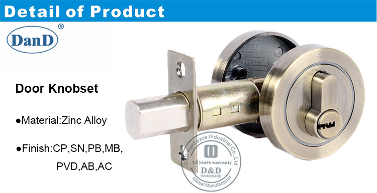 Дверная дверь Lockset-DDLK027-D и D Оборудование