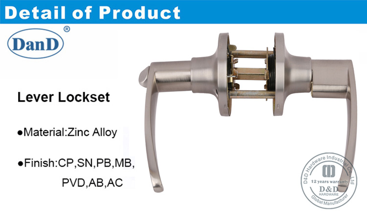Прохождение трубчатого Knobset-Ddlk093-D и D аппаратное обеспечение