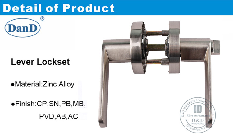Дверной рычаг Lock-DDLK095-D и D Оборудование