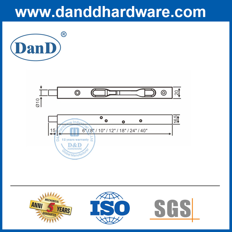 Нержавеющая сталь коробки типа ополоснения для двойных сварных дверей-DDDB008