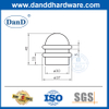 Стоптель маленькой двери резиновая из нержавеющая сталь.