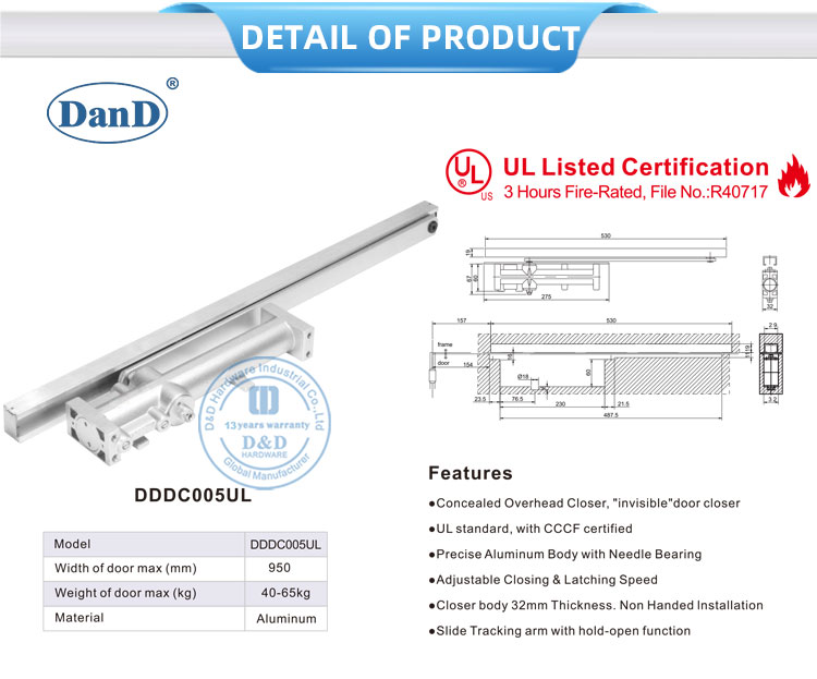 UL Дверь ближе