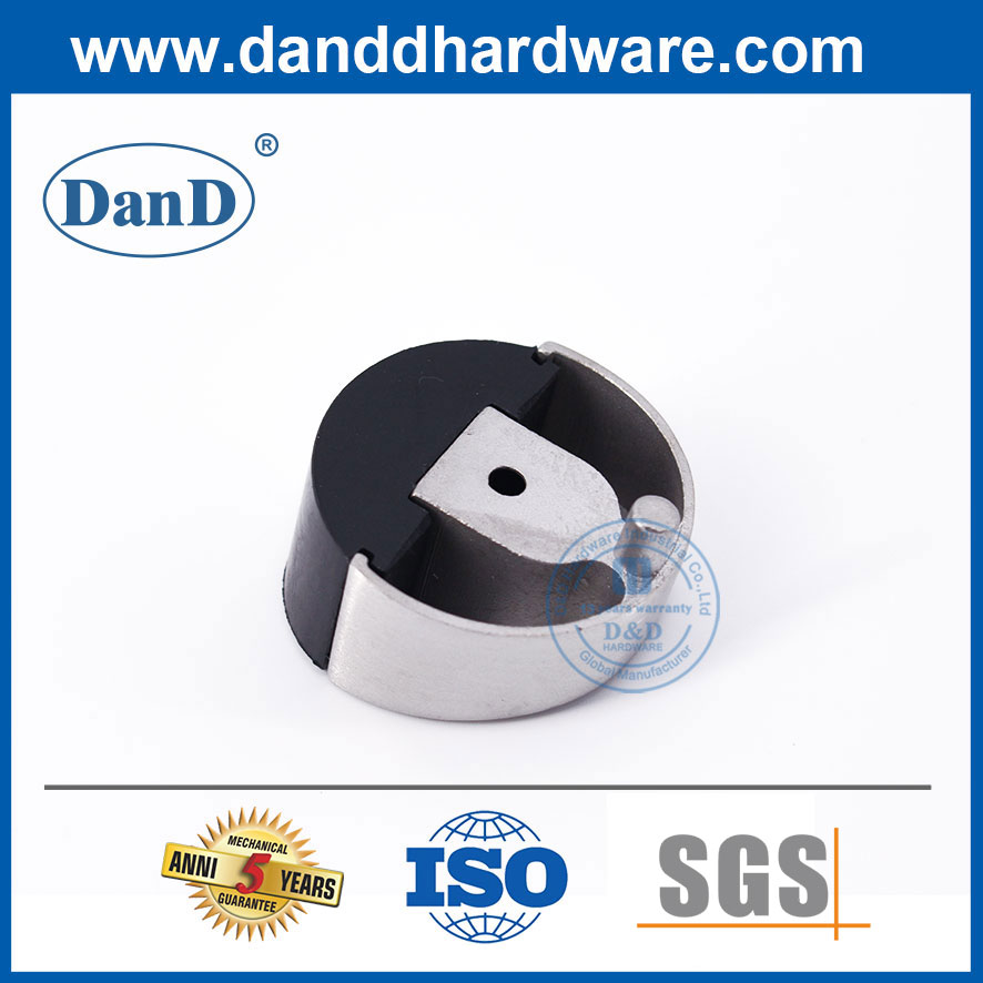 Высококачественные дверные остановки атласная стопка двери из нержавеющей стали для Floor-DDDS006