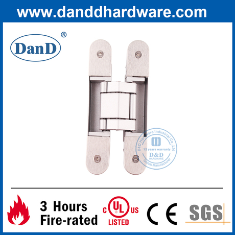 180 градусов с регулируемым цинком сплав 3D невидимые дверные шарнир