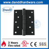 Нержавеющая сталь 304 Пожарная стойкость Черный шарнир для внутренних дверей DDSS011B-5x4x3