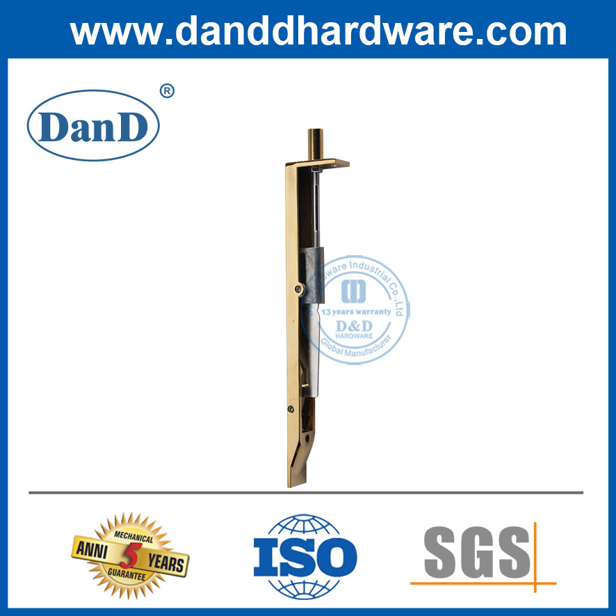 SUS304 Полированная золотая внешняя дверь промывка в нержавеющей стали-DDDB001