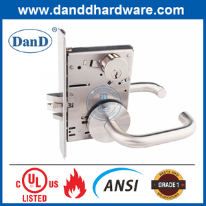 SS304 ANSI класс 1 Latchbolt Mortice Lock для классной дверцы DDAL05