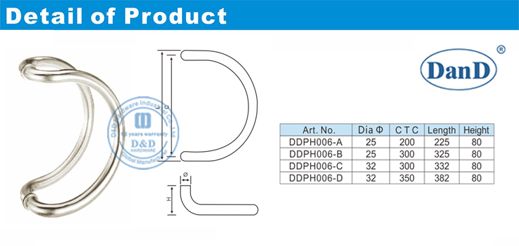 T Bar Door Handles-d <Brbrbr> и &nbsp; d &nbsp; оборудование
