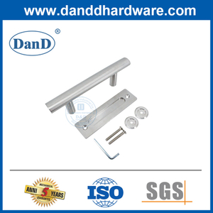 Аппаратное оборудование для двойного оборудования для наружного сараи из нержавеющей стали двухсторонняя ручка дверной двери DDBD101