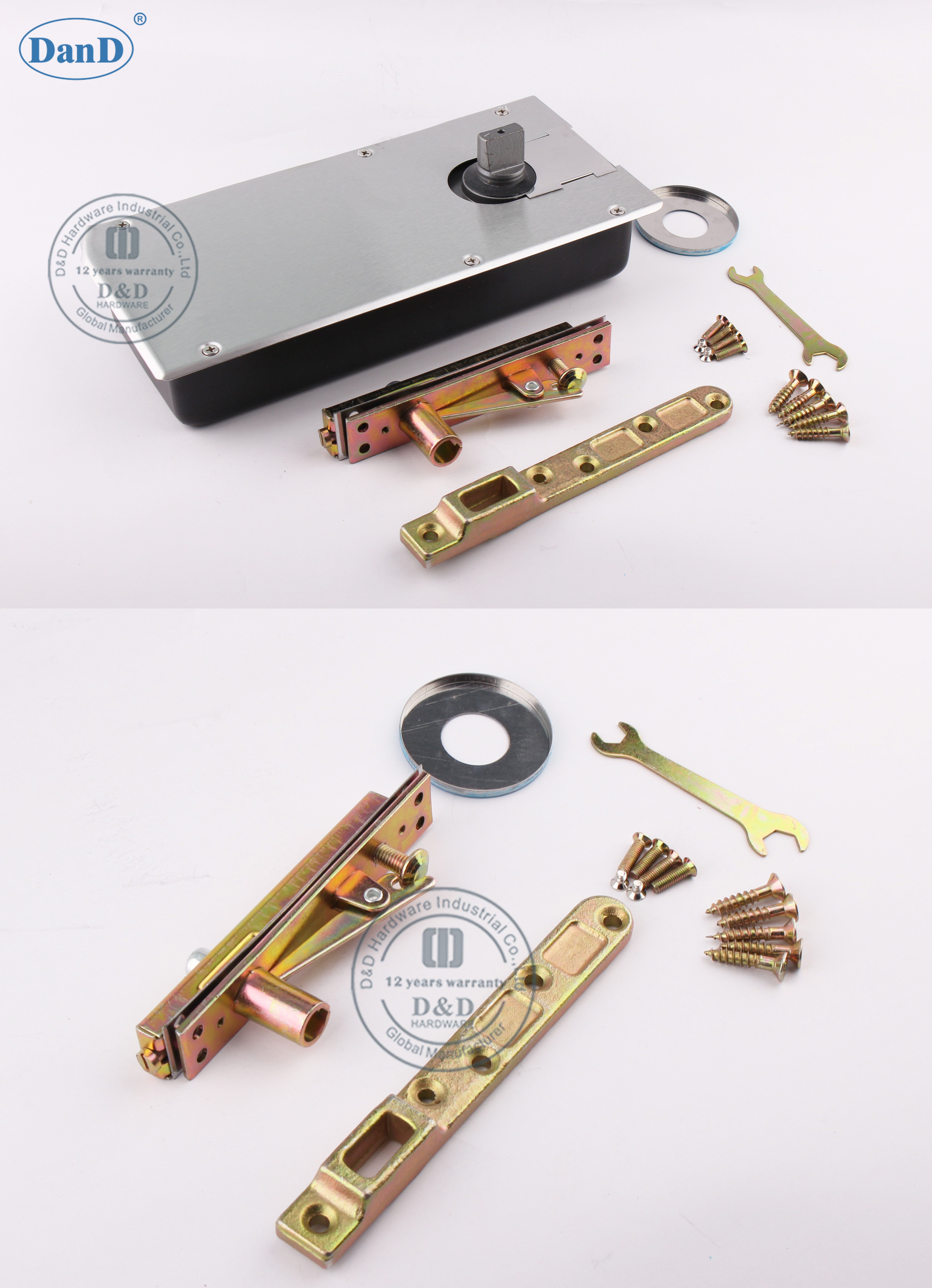 Стеклянная дверная дверная оборудование и оборудование D