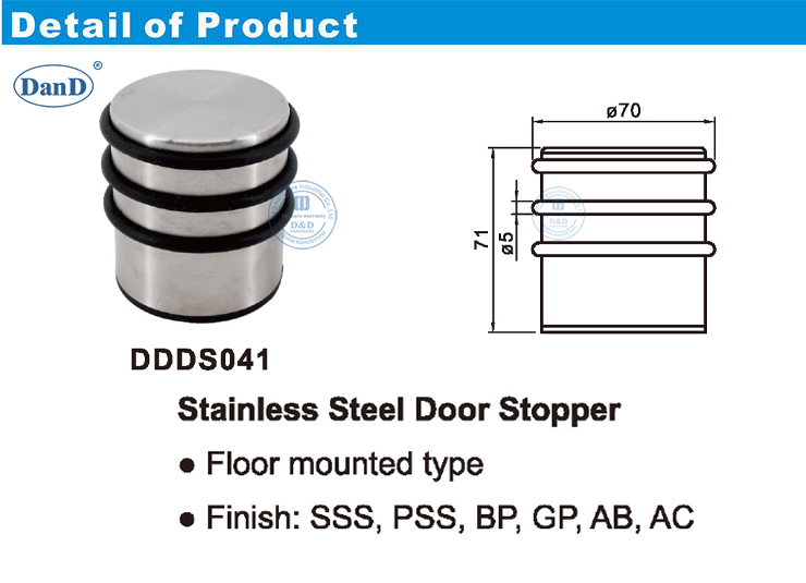 Тяжелая дверная остановка