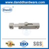 Сплошная латунная ствола ствола дверной блокировка сатинированная никелевая ствол болт-DDDB017