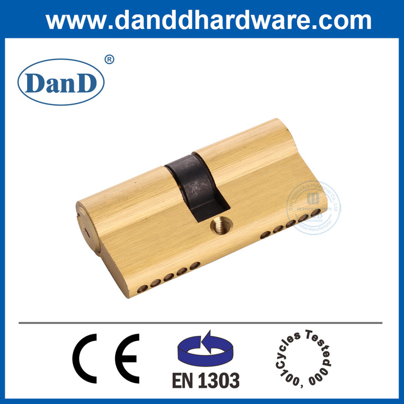 EN1303 Заводская цена евро с твердым Mortise Double Open Door Lock Cylinder-DDLC003-60MM-SB