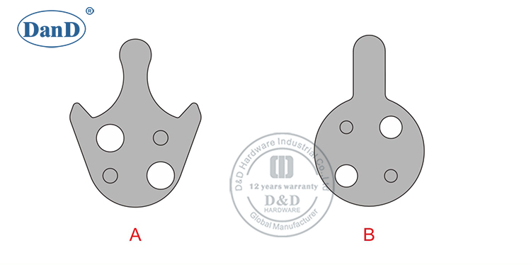 Коммерческая дверная цилиндр-D и D аппаратное обеспечение