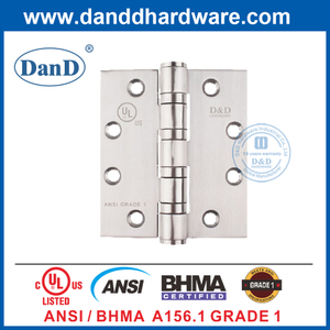 ANSI BHAM SUS201 Heavy Duty Дверной шарнир для огня номинальный DOOR-DDSSS001-ANSI-1