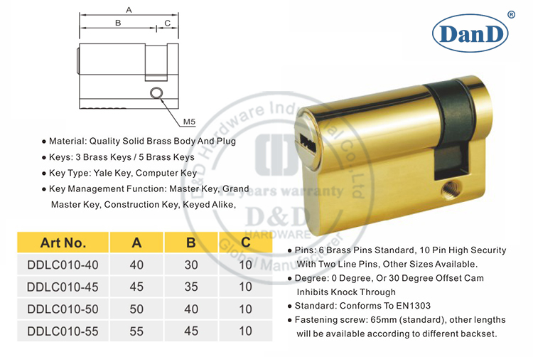 Ключевым цилиндром-D и D аппаратному обеспечению