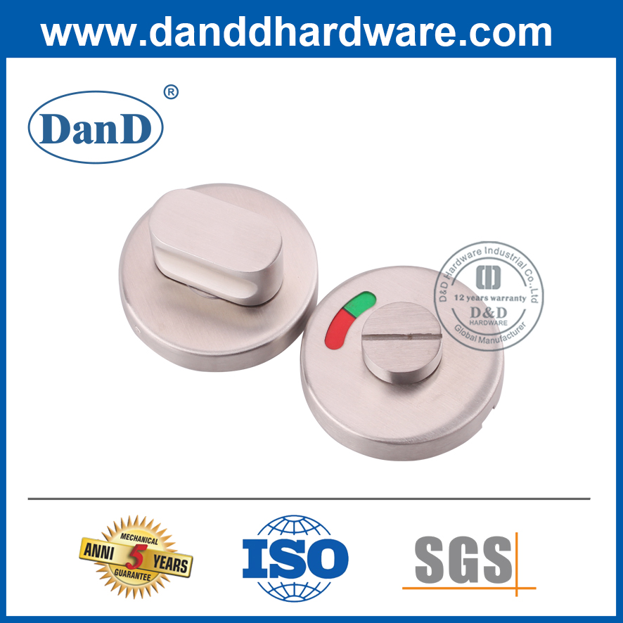 Отклонение из нержавеющей стали и освобождение с индикатором для туалета-DDIK002
