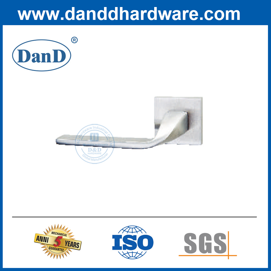 Типы дверных ручек сплошная квадратная дверная ручка из нержавеющей стали DDSH055