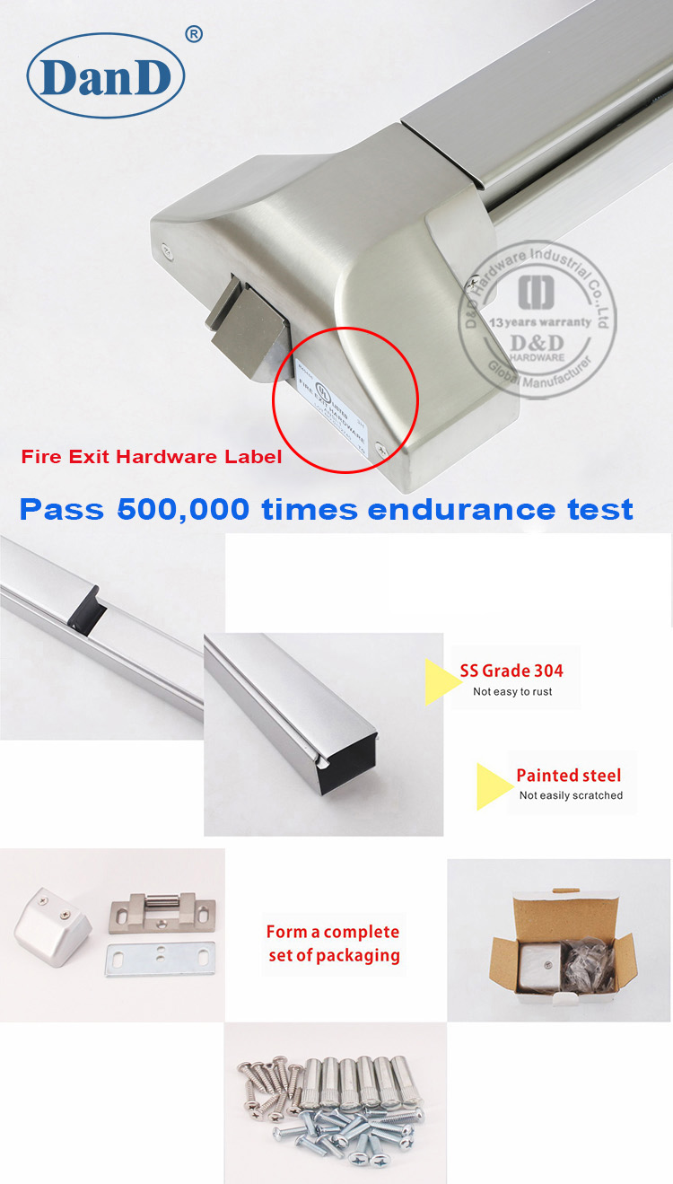 Тип обода паника дверной дверной дверь-ддпд023