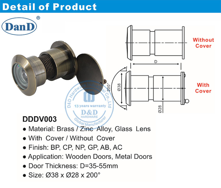 зритель большой дверной глазки