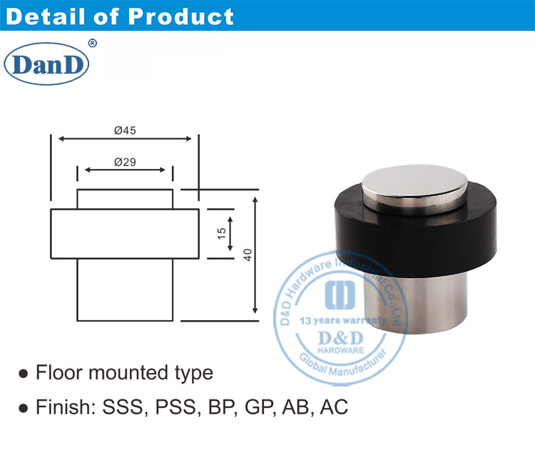 Винт в дверной стойке