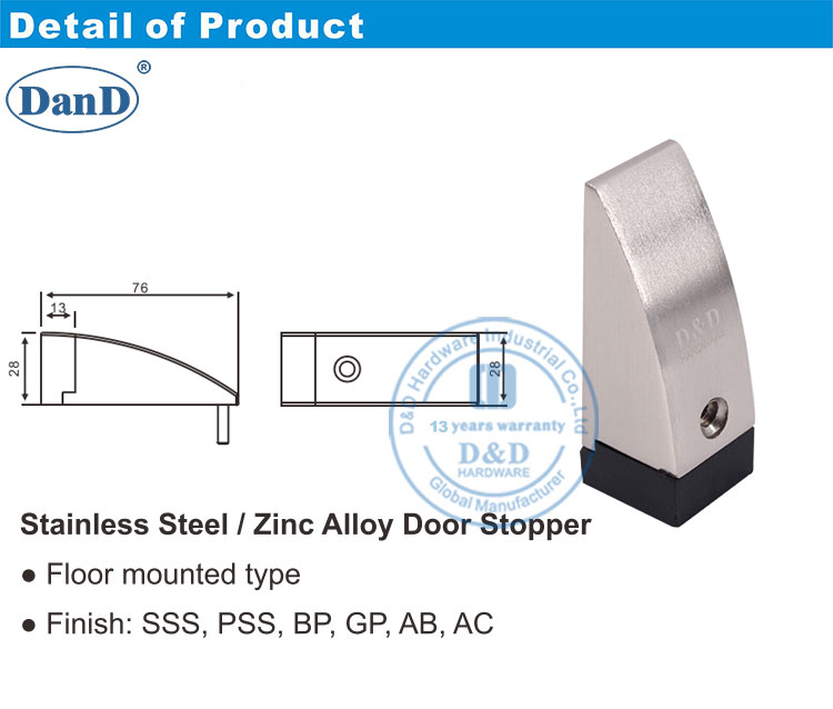 Двойная дверная стоп