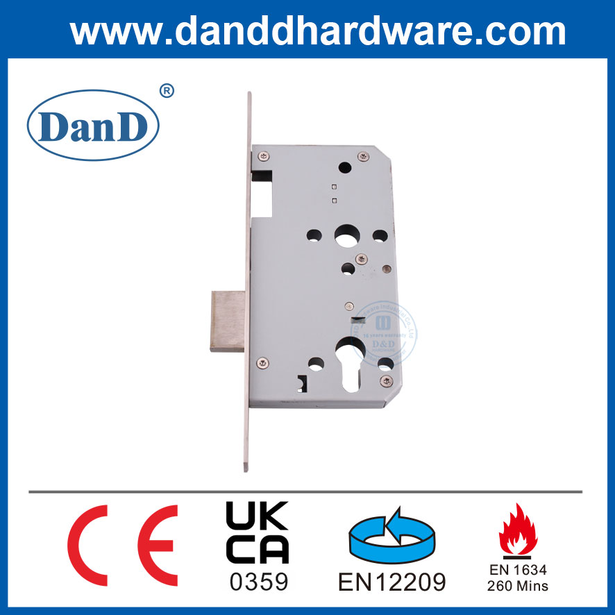 CE High Security Fireproof Mortise Dead Dead Door Cylinder Home Lock-DDML013-6072