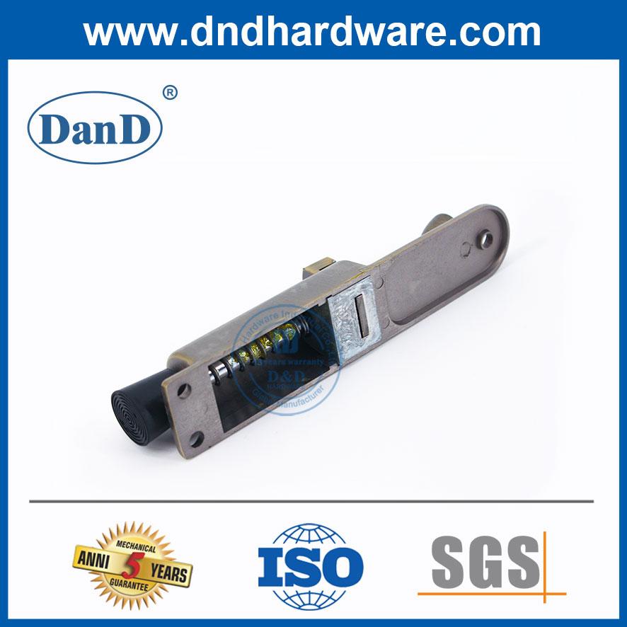 Античная латунная пружинная стоп с нержавеющей стали.