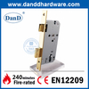 CE High Security SS304 полированный латунный входной замок входной дверь -DDML009