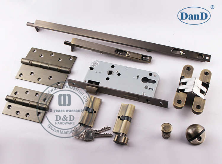 Артинг -оборудование для антикварных латунных дверей и D Аппаратное обеспечение