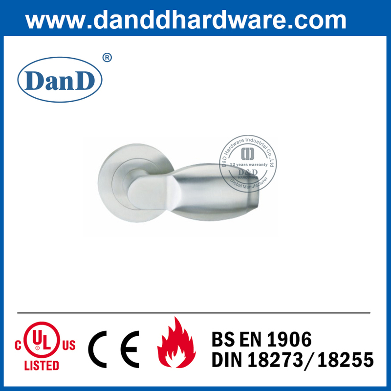 Новый дизайн класса 304 Специальный круглый розовый сплошной рычаг ручки-DDSH032