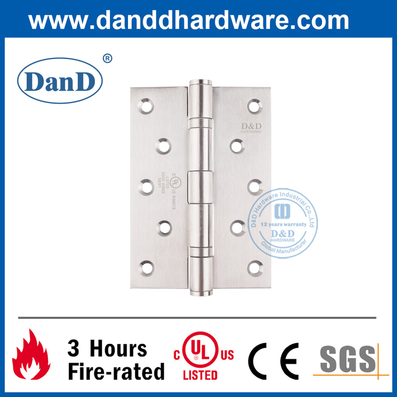 UL Перечисленная нержавеющая сталь 304 Огненное доказательство для внешней двери-DDSSSS005-FR-5x3.5x3.0