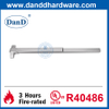 UL Перечисленный обод типа Fire Exit Device Touch Bar Bar Steel Panic Bar-DDPD003