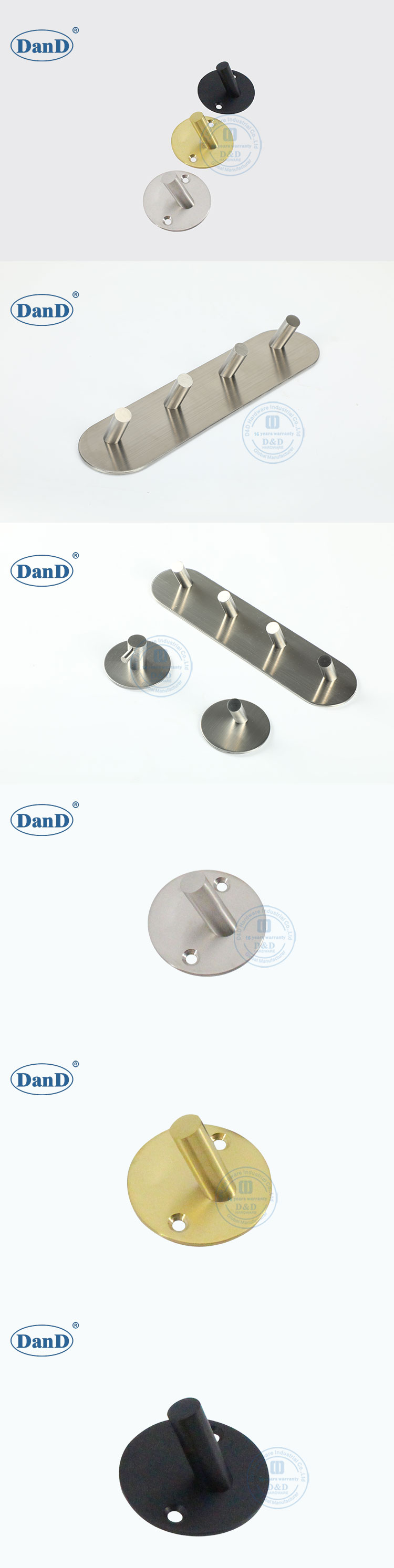 черно -золотые крючки